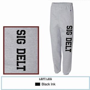 champion sigma delta tau joggers